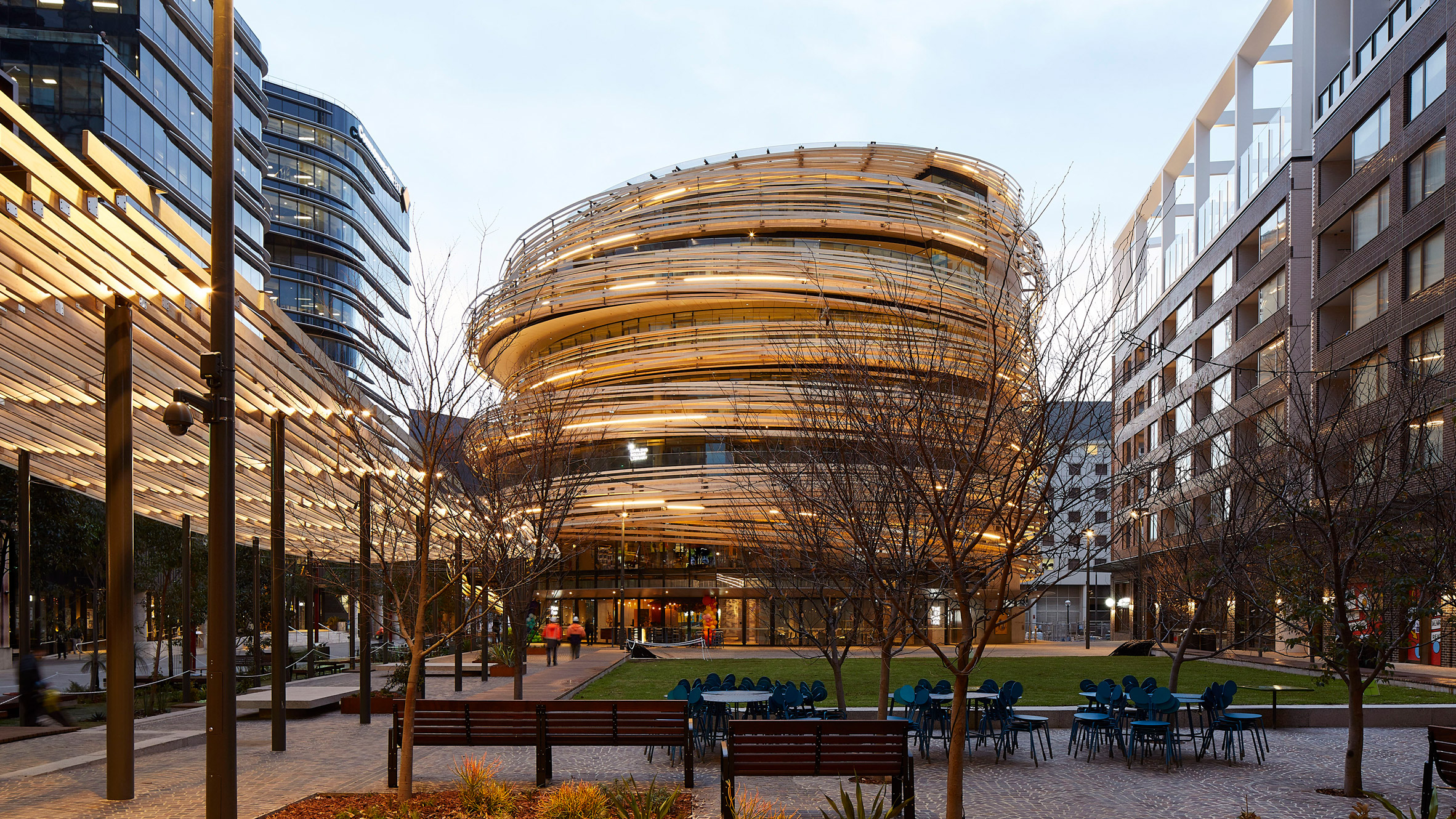 Kengo Kuma’s The Exchange in Australia
